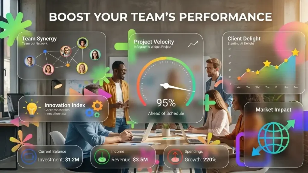 30+ Animated Infographic Widgets for Dynamic Video Graphics