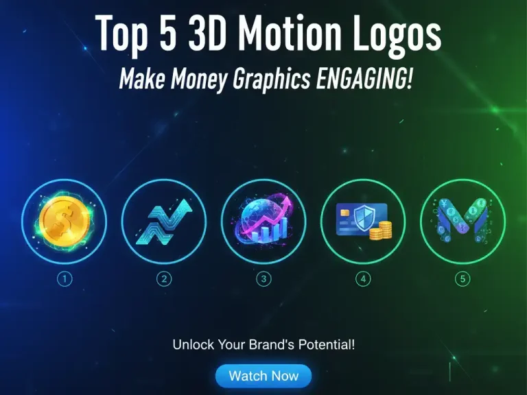 3D Motion Assets That Transform Finance Content into Visual Stories