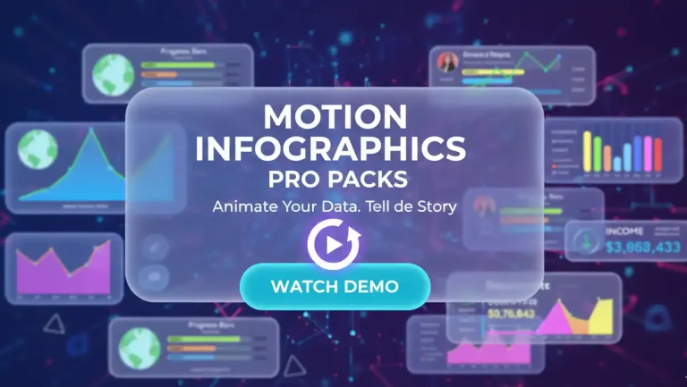 5 Motion Infographics Templates That Make Data Impossible to Ignore