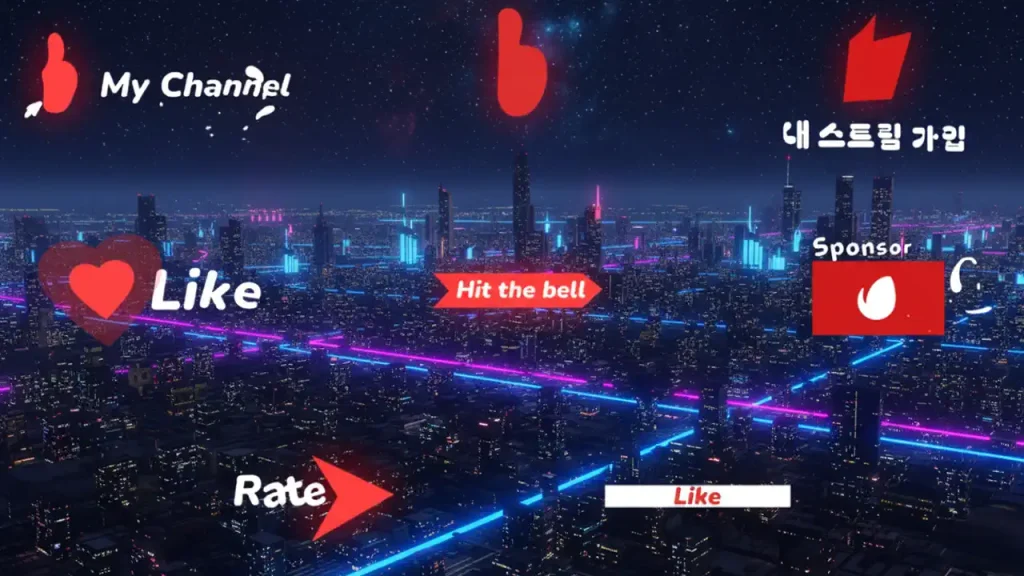 Easy After Effects YouTube Subscriber Graphics