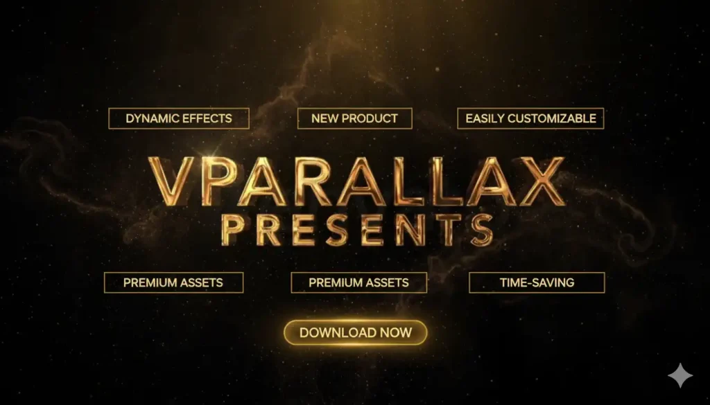 Royale Luxury Gold Pack: Cinematic Motion Text Templates You Need