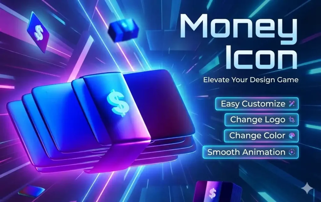 The Best 3D Money Icon Set for Financial Creators